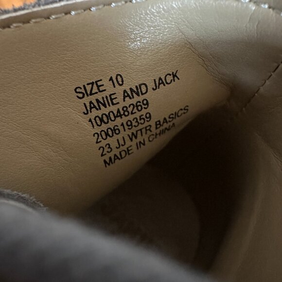 Janie and Jack Boys Suede Boot (Size 10) - Picture 2 of 6